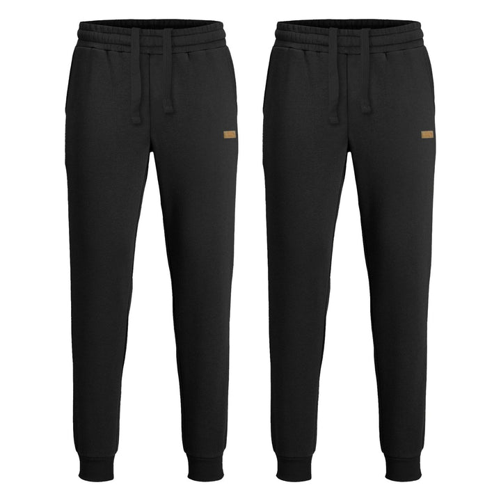 2-Piece Mens Soft Cozy Fleece Lined Jogger Pants( Big and Tall Sizes Available ) Image 1