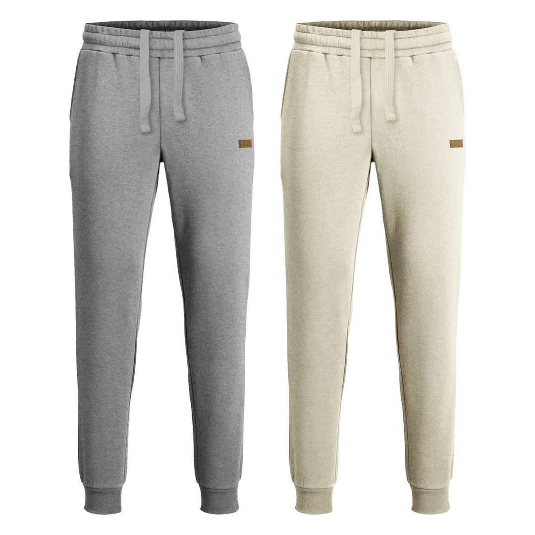 2-Piece Mens Soft Cozy Fleece Lined Jogger Pants( Big and Tall Sizes Available ) Image 6