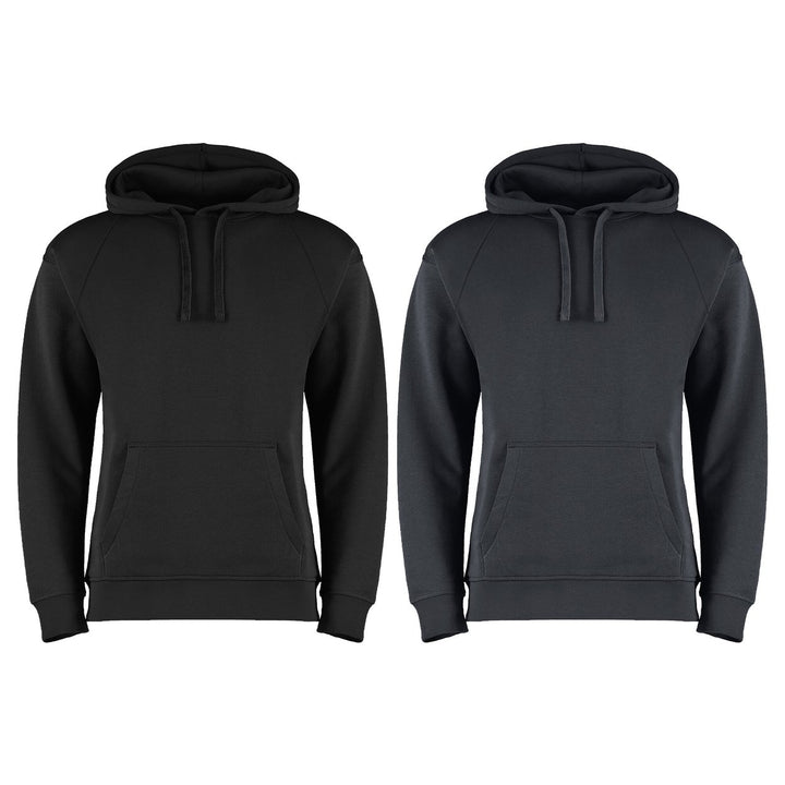 2-Piece Mens Ultra-Soft Winter Warm Cozy Fleece Lined Pullover Hoodie for Everyday Wear (Big and Tall Sizes Available) Image 1