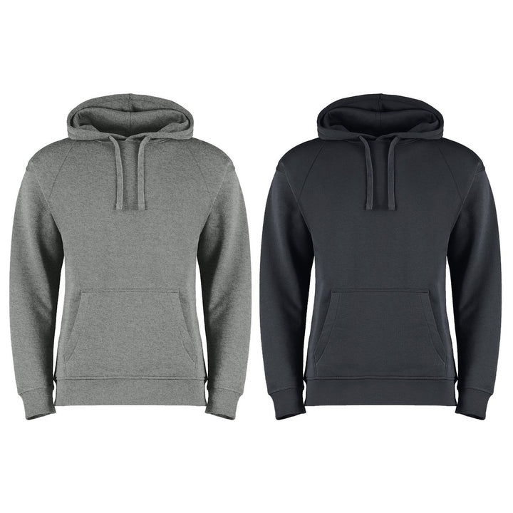 2-Piece Mens Ultra-Soft Winter Warm Cozy Fleece Lined Pullover Hoodie for Everyday Wear (Big and Tall Sizes Available) Image 1