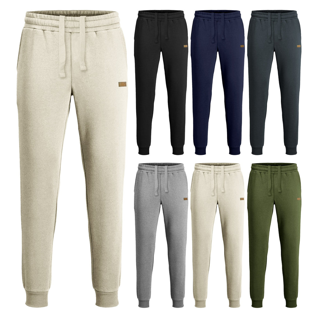 1-Piece Mens Soft Cozy Fleece Lined Jogger Pants( Big and Tall Sizes Available ) Image 8