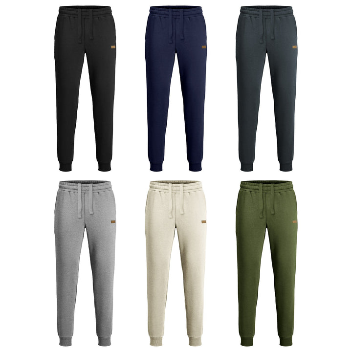 1-Piece Mens Soft Cozy Fleece Lined Jogger Pants( Big and Tall Sizes Available ) Image 10