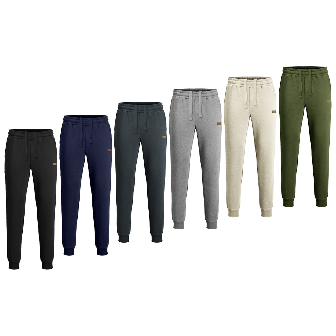 1-Piece Mens Soft Cozy Fleece Lined Jogger Pants( Big and Tall Sizes Available ) Image 11