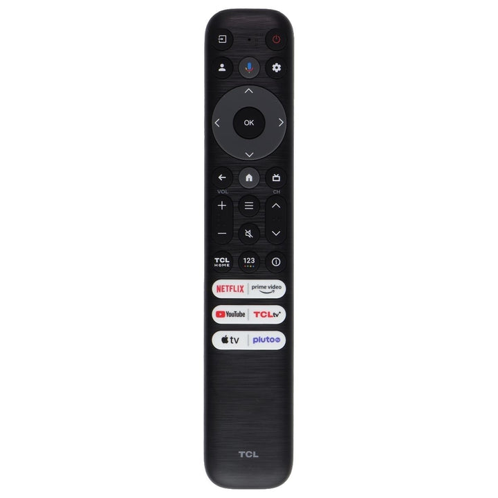 TCL TV Remote (RC813 FMBG) with Netlfix/Prime/YouTube/TCL/AppleTv/Pluto TV Keys Image 1