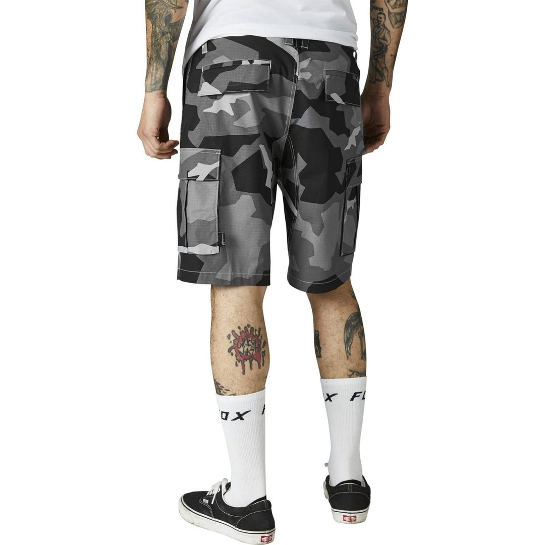 Fox Racing Mens Slambozo Cargo Short 2.0 GREEN CAMO Image 2