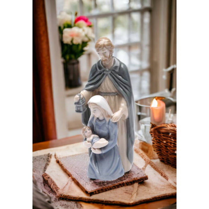 Holy Family Figurine 3 1/2" High 1 1/2" x 1 1/2" Size Image 1