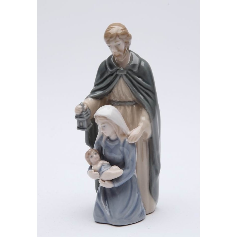 Holy Family Figurine 3 1/2" High 1 1/2" x 1 1/2" Size Image 3