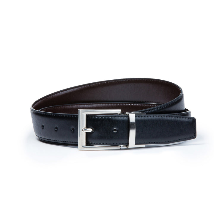 MKFCollection Ali Genuine Leather Mens Belt - Vegan Leather Designer Handbag Image 4