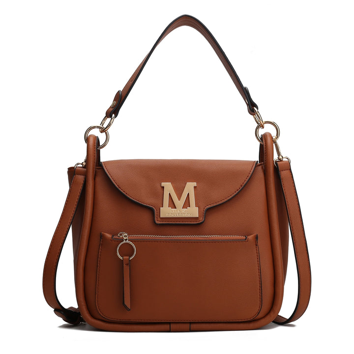 MKFCollection Chloy Shoulder bag - Vegan Leather Designer Handbag Image 3