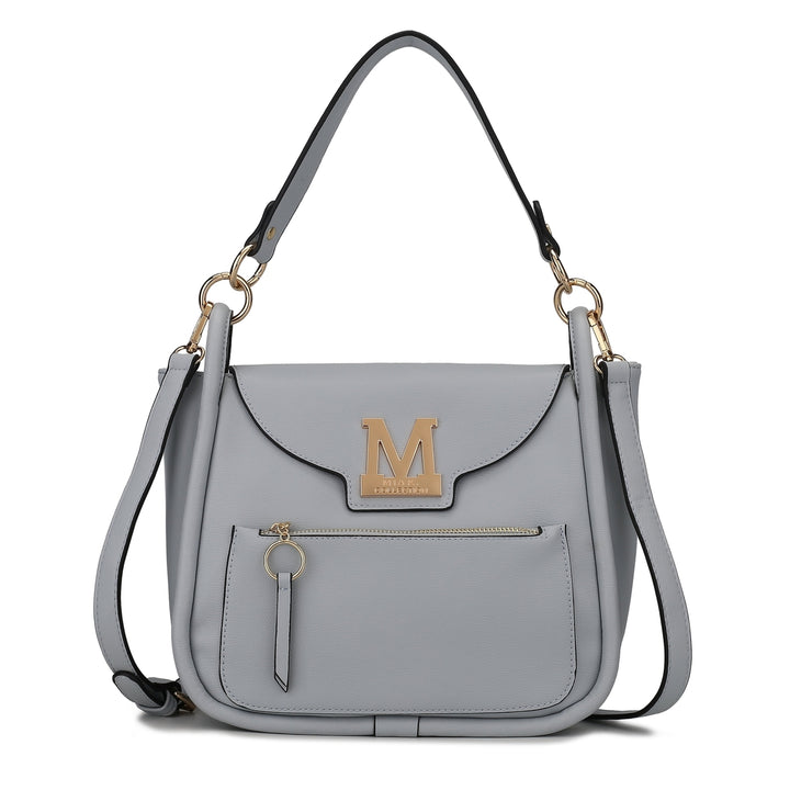 MKFCollection Chloy Shoulder bag - Vegan Leather Designer Handbag Image 4