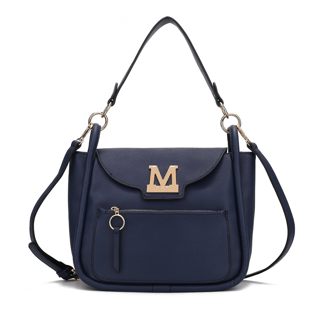 MKFCollection Chloy Shoulder bag - Vegan Leather Designer Handbag Image 6