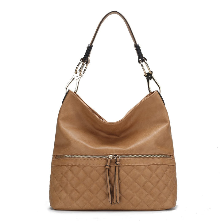 MKFCollection Dalila Shoulder Bag - Vegan Leather Designer Handbag Image 6