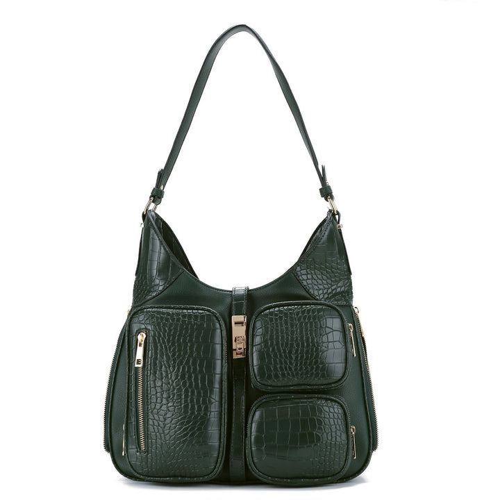 MKFCollection Daphne Shoulder Bag - Vegan Leather Designer Handbag Image 1