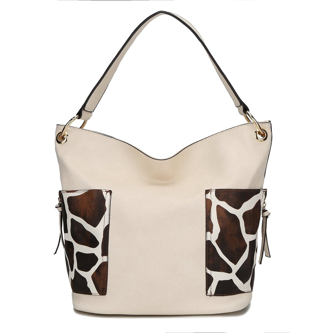 MKFCollection Feni Hobo - Vegan Leather Designer Handbag Image 7