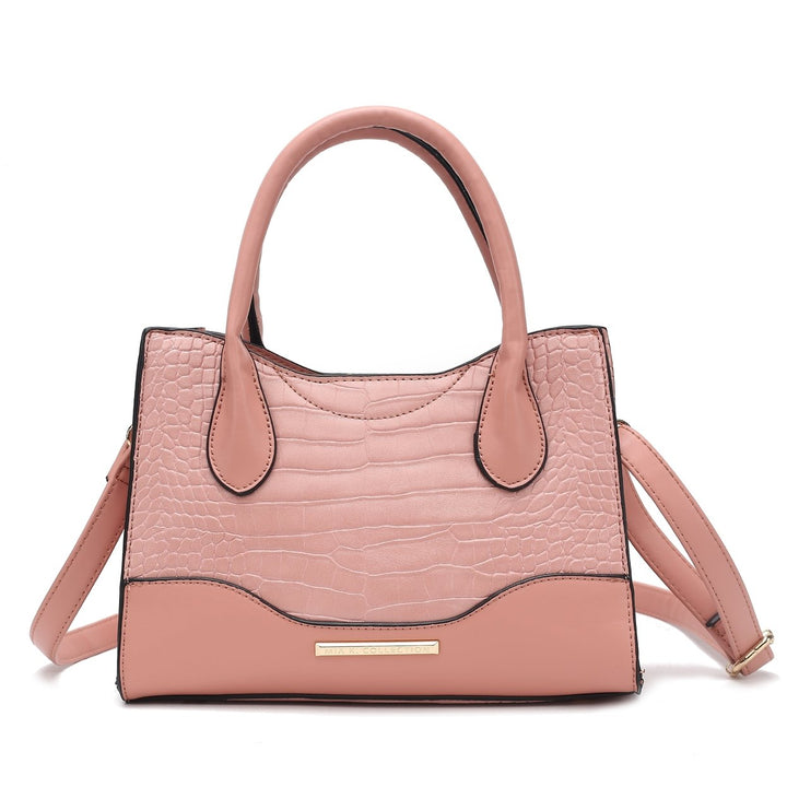 MKFCollection Gili Handbag - Vegan Leather Designer Handbag Image 9