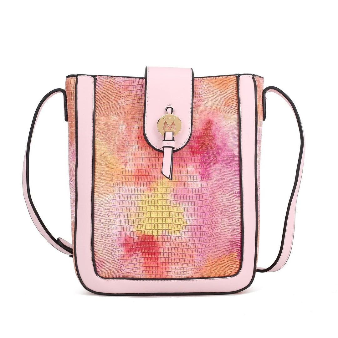 MKFCollection Molly Crossbody Bag - Vegan Leather Designer Handbag Image 10