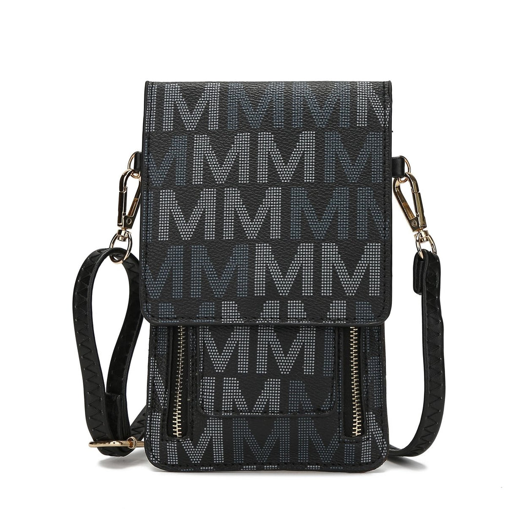 MKFCollection Velma Crossbody Bag - Vegan Leather Designer Handbag Image 7