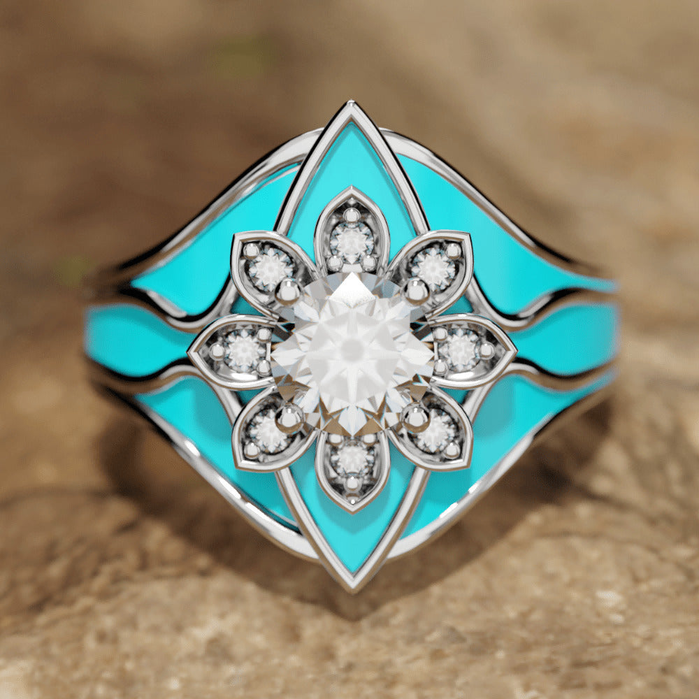 Mountain Blossom Ring Image 2