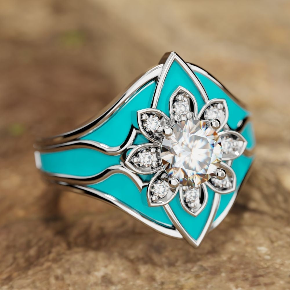 Mountain Blossom Ring Image 4