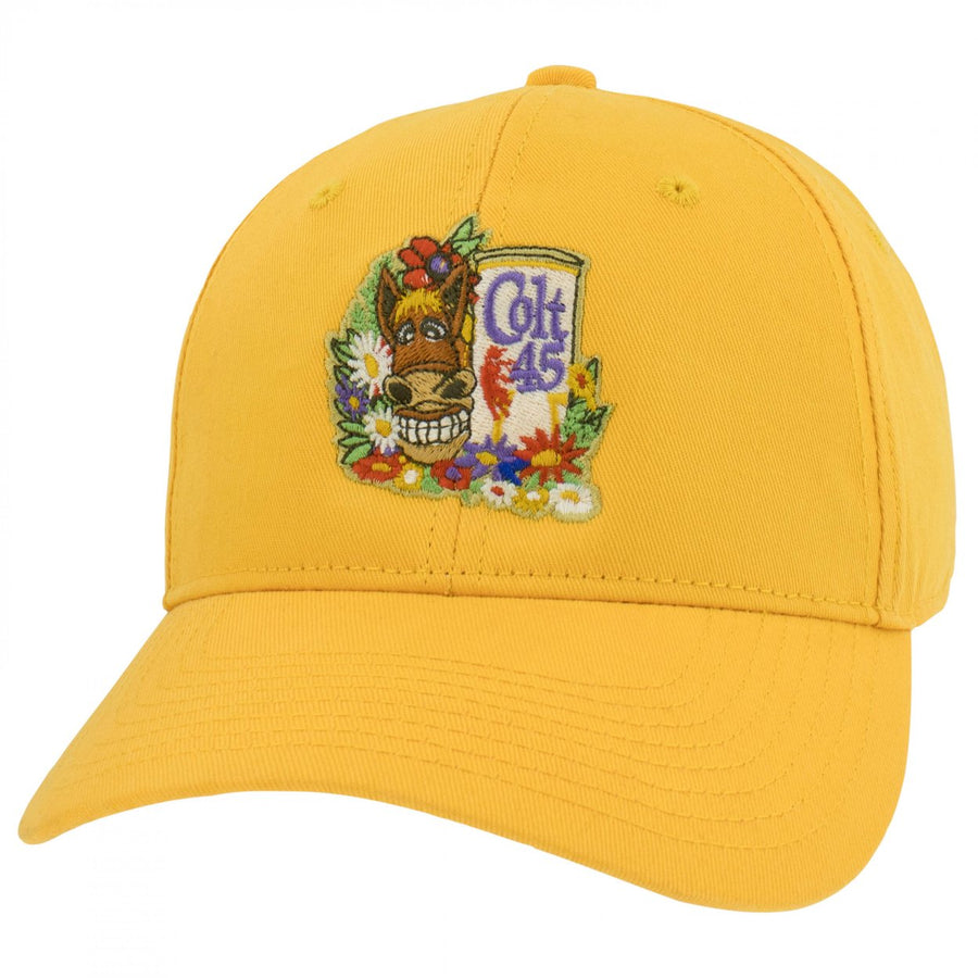 Colt 45 Spicoli Vintage Embroidered Florals Adjustable Hat Image 1