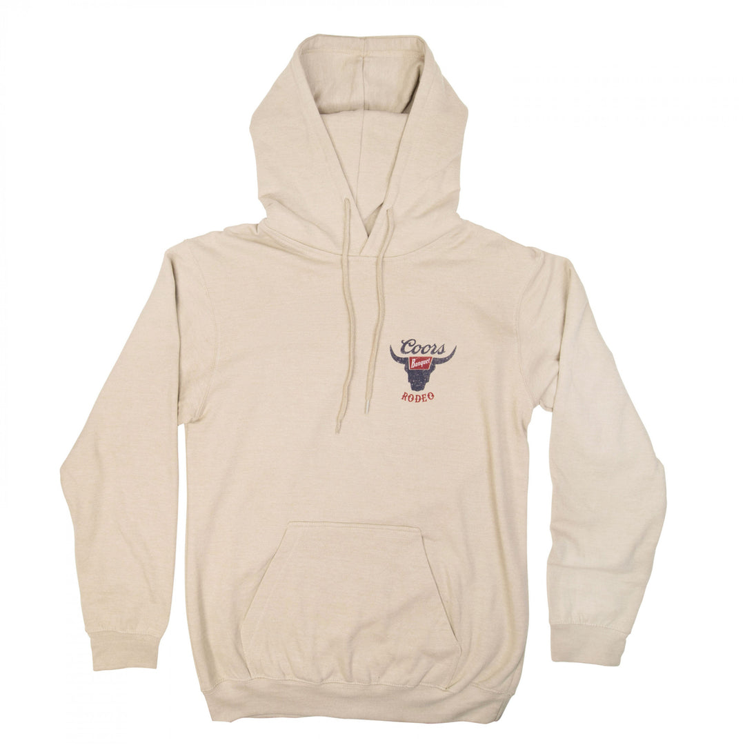 Coors Banquet Rodeo Logo Sand Pull-Over Hoodie Image 2