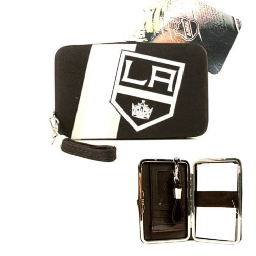 Los Angeles Kings NHL Little Earth Shell Wristlet Image 1