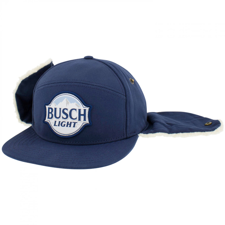 Busch Light Classic Logo Lumberjack Hunting Hat Image 3