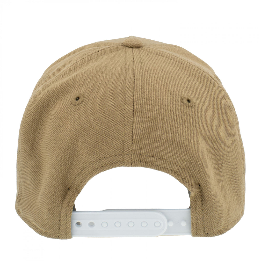 Superman Khaki Era A-Frame 9Forty Adjustable Hat Image 4