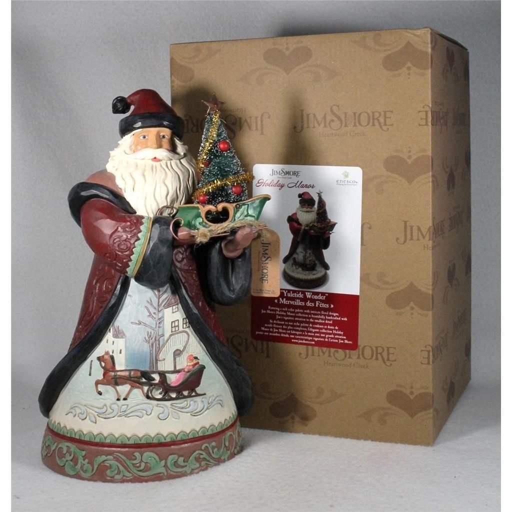 Jim Shore Holiday Manor Yuletide Wonder- 2024 Figurine - in Box 6015488 Image 4