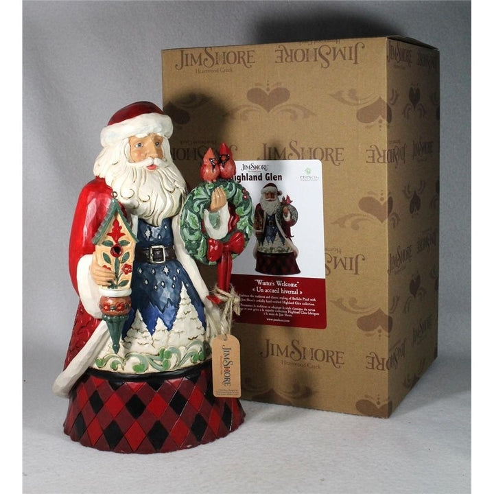 Jim Shore Highland Glen Winters Welcome- 2024 Figurine - in Box 6015440 Image 4