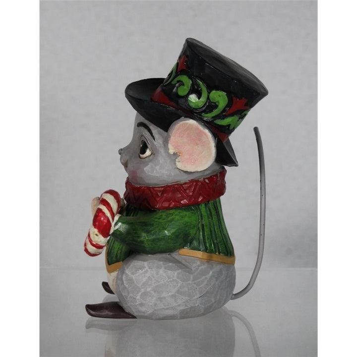 Jim Shore Heartwood Creek Christmas Mouse Mini- 2024 Figurine - NIB - 6015461 Image 4