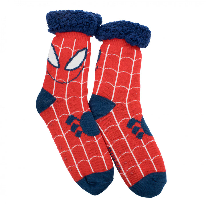 Spider-Man Classic Suit Cozy Cabin Socks Image 1