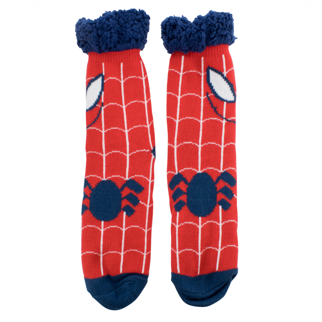 Spider-Man Classic Suit Cozy Cabin Socks Image 2