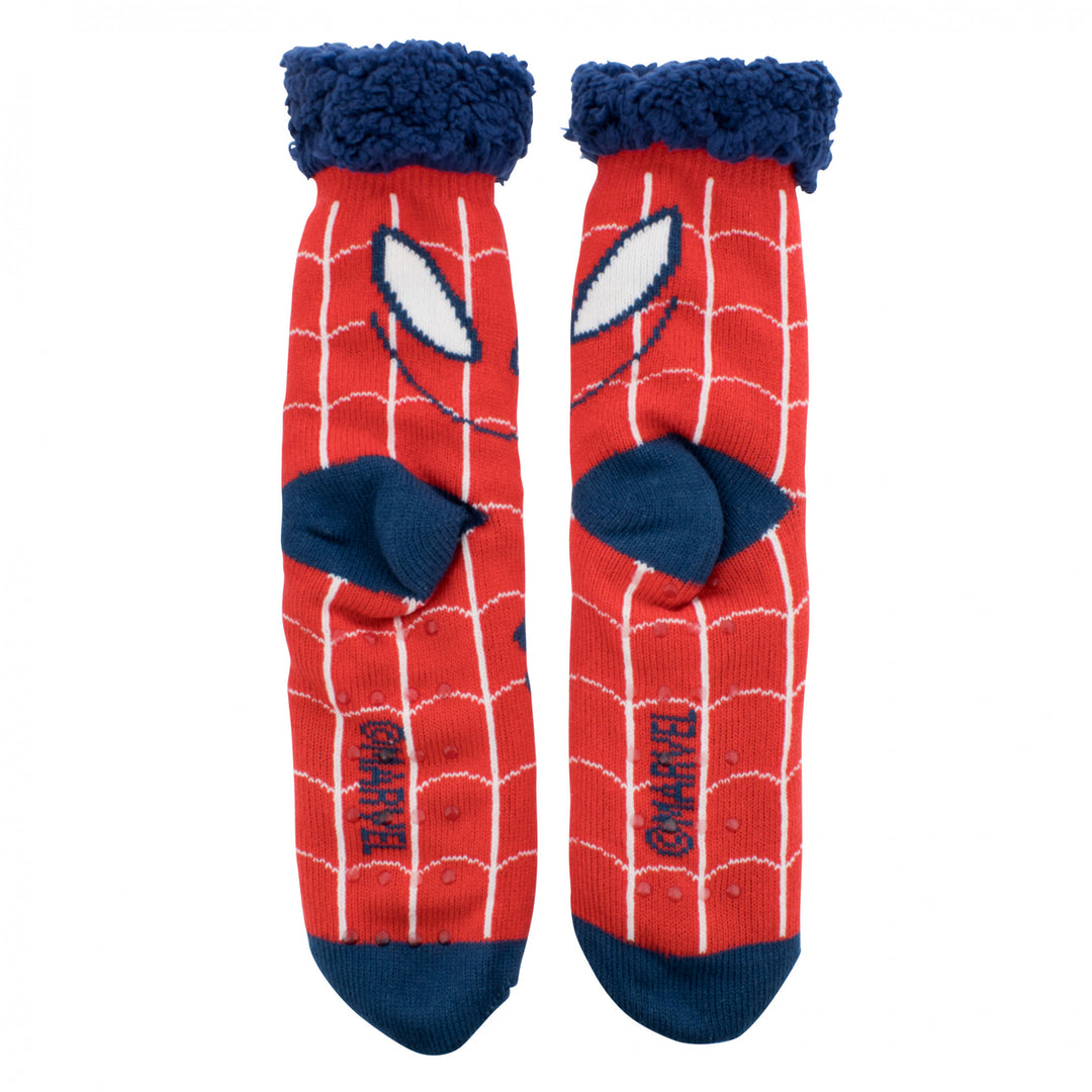 Spider-Man Classic Suit Cozy Cabin Socks Image 4