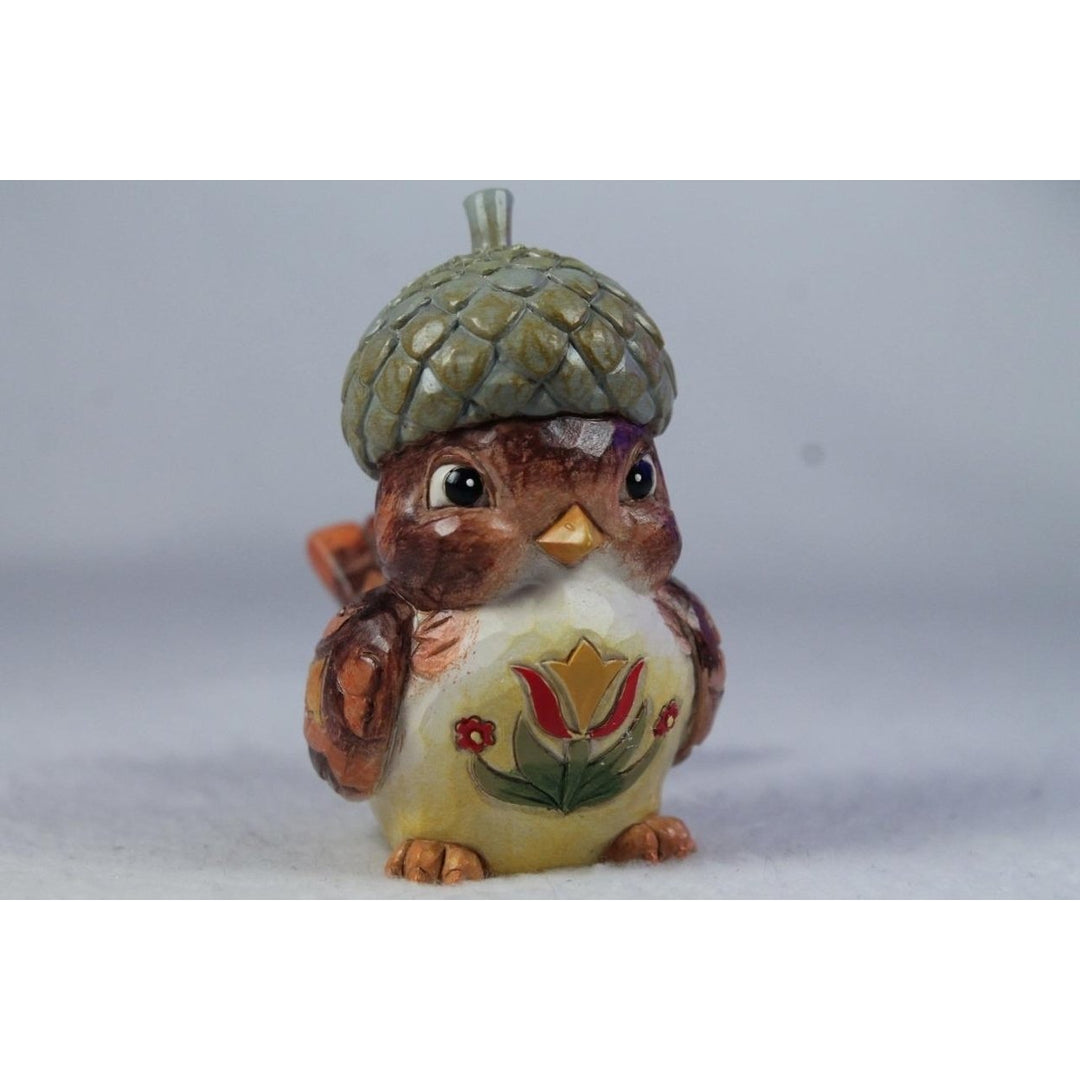 Jim Shore Little Bird With Acorn - 2024 - 6014495 - In Box Image 3