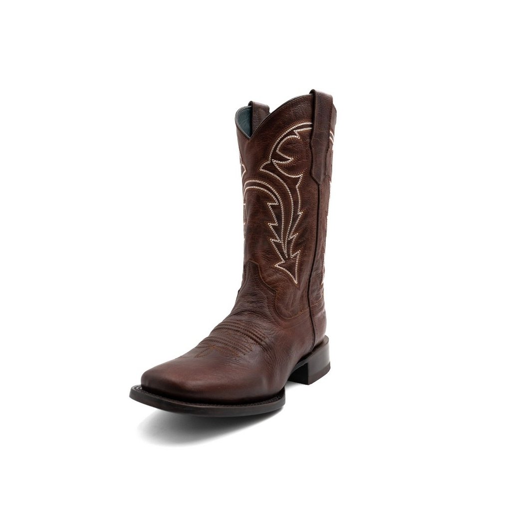 Ferrini Western Boots Mens Dylan 13" Square Toe Brandy 14593-55 Image 1