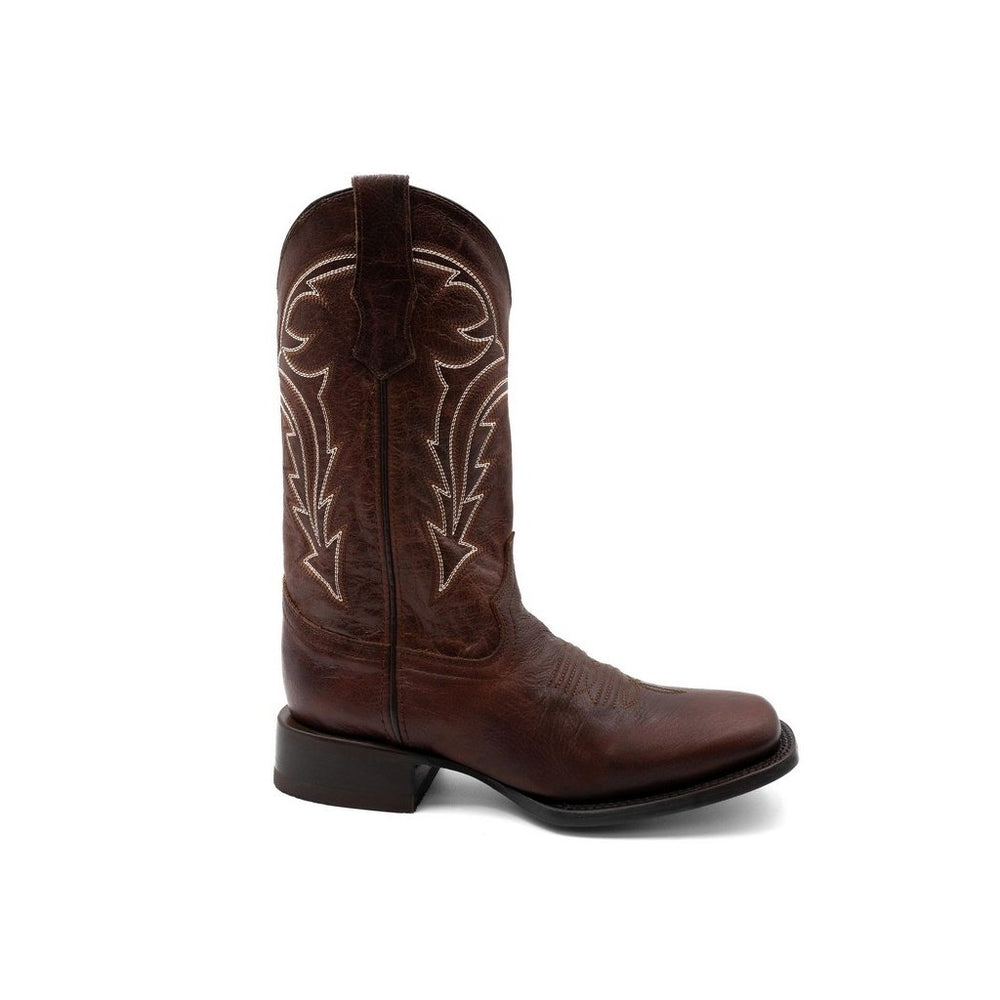 Ferrini Western Boots Mens Dylan 13" Square Toe Brandy 14593-55 Image 2