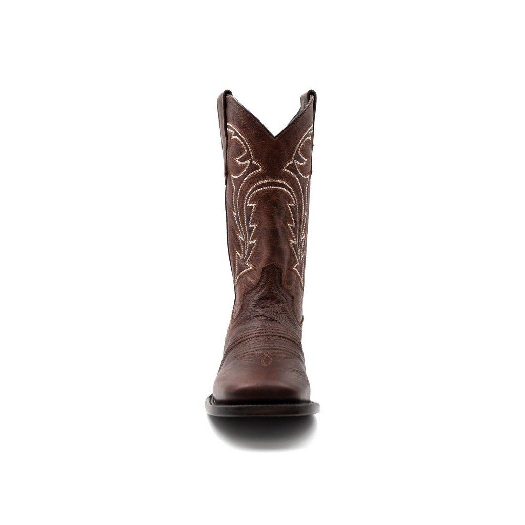 Ferrini Western Boots Mens Dylan 13" Square Toe Brandy 14593-55 Image 3