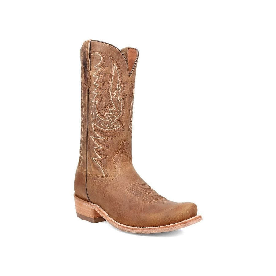 Dan Post Western Boots Mens Roman Leather Snip Toe Tan DP7015 Image 1