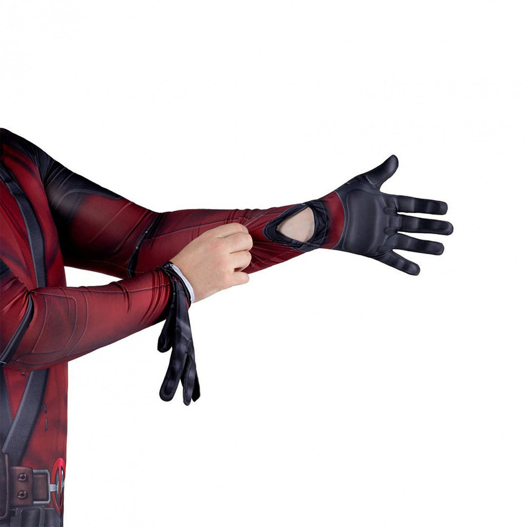 Deadpool Marvel Spandex Deluxe Costume Image 3