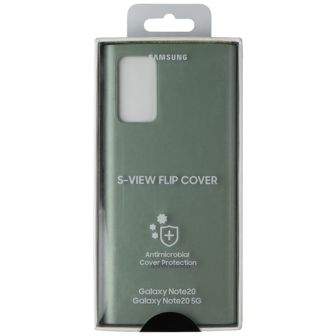 Samsung S-View Flip Cover Case for Samsung Galaxy Note20 / Note20 5G - Mint Image 1