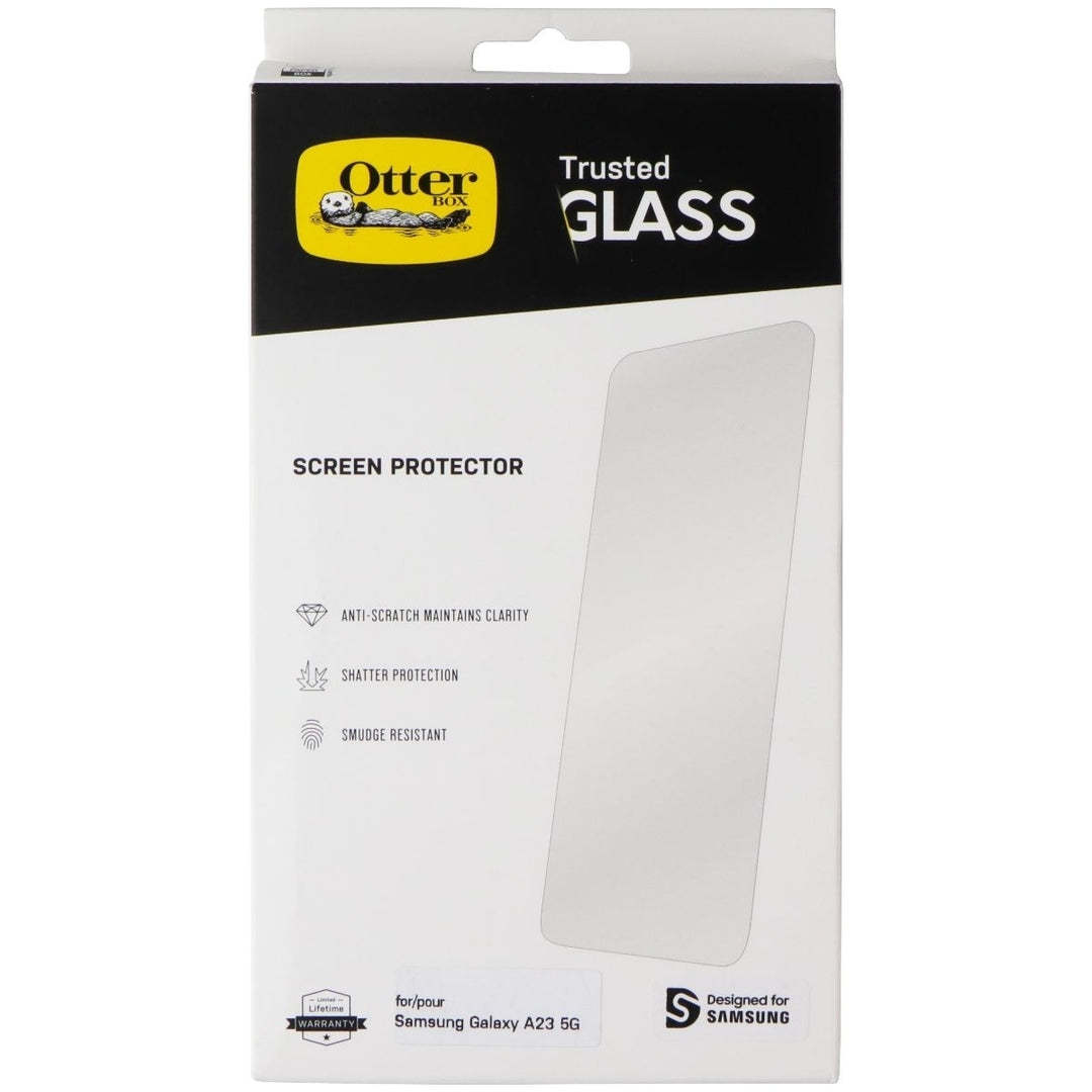 OtterBox Trusted Glass Screen Protector for Samsung Galaxy A23 (5G) - Clear Image 1