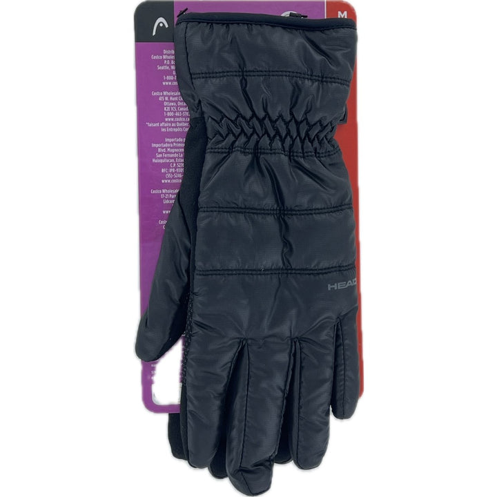 Head Womens Waterproof Hybrid Gloves 1 Pair Medium (Black) Image 2