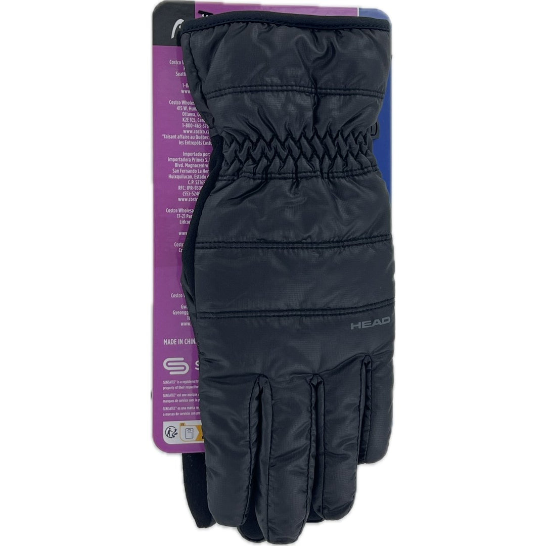 Head Womens Waterproof Hybrid Gloves 1 Pair Large (Black) Image 2