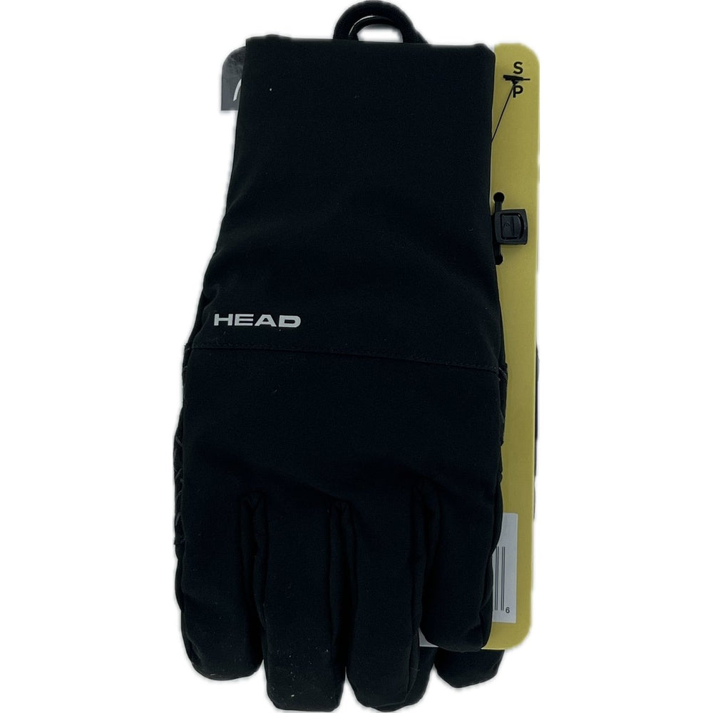 Head Mens Waterproof Hybrid Gloves 1 Pair Small (Black) Image 2