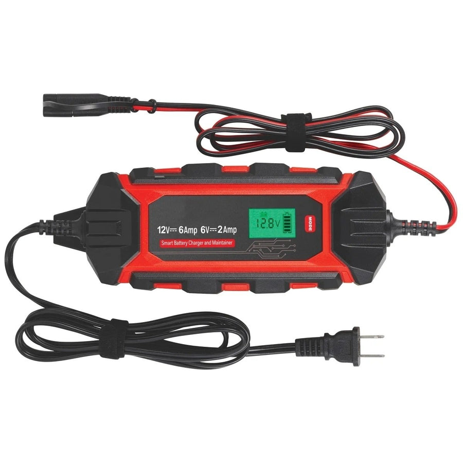 UltraPro Elite Smart Battery Charger and Maintainer 6V/12V 6A Image 1