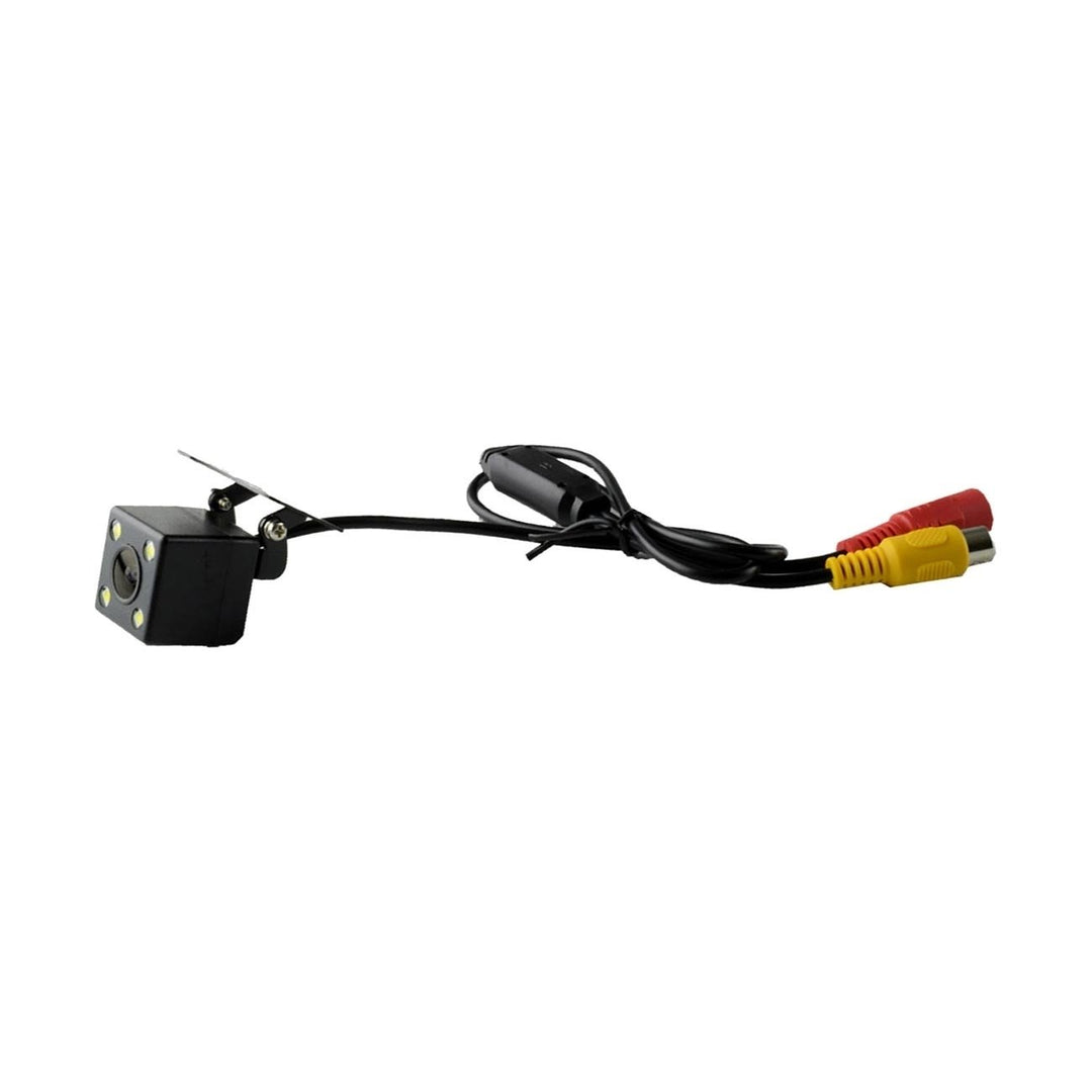 Car Rear View Camera -4 Night Vision LEDs 120 Wide Angle Dynamic Parking Lines Easy Installation Pipemans Installation Image 3