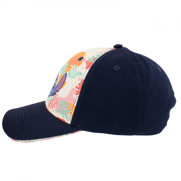 Lilo and Stitch Tropical Florals Baseball Cap Image 3