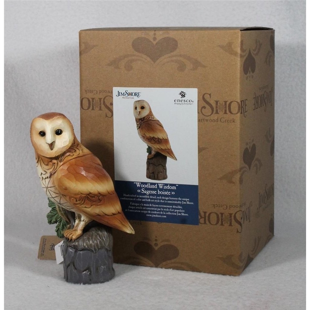 Jim Shore Woodland Wisdom - 2021 Figurine - in Box 6010444 Image 4