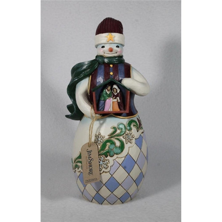 Jim Shore Embrace the Merry Miracle- 2021 Figurine - in Box 6009402 Image 1